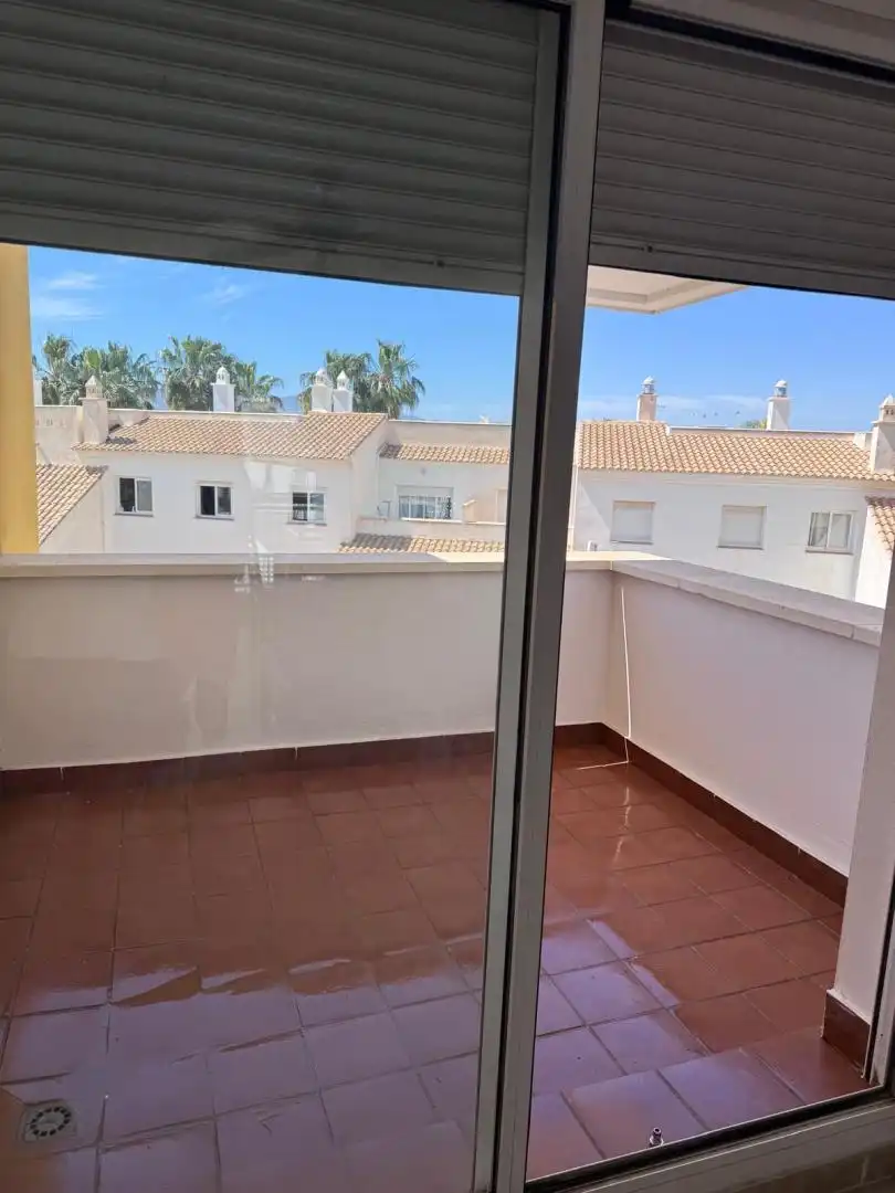 Flat for sale in Calle Albardín, 84, Las Salinas Balcony of Flat for sale in Vera with Air Conditioner, Terrace and Swimming Pool