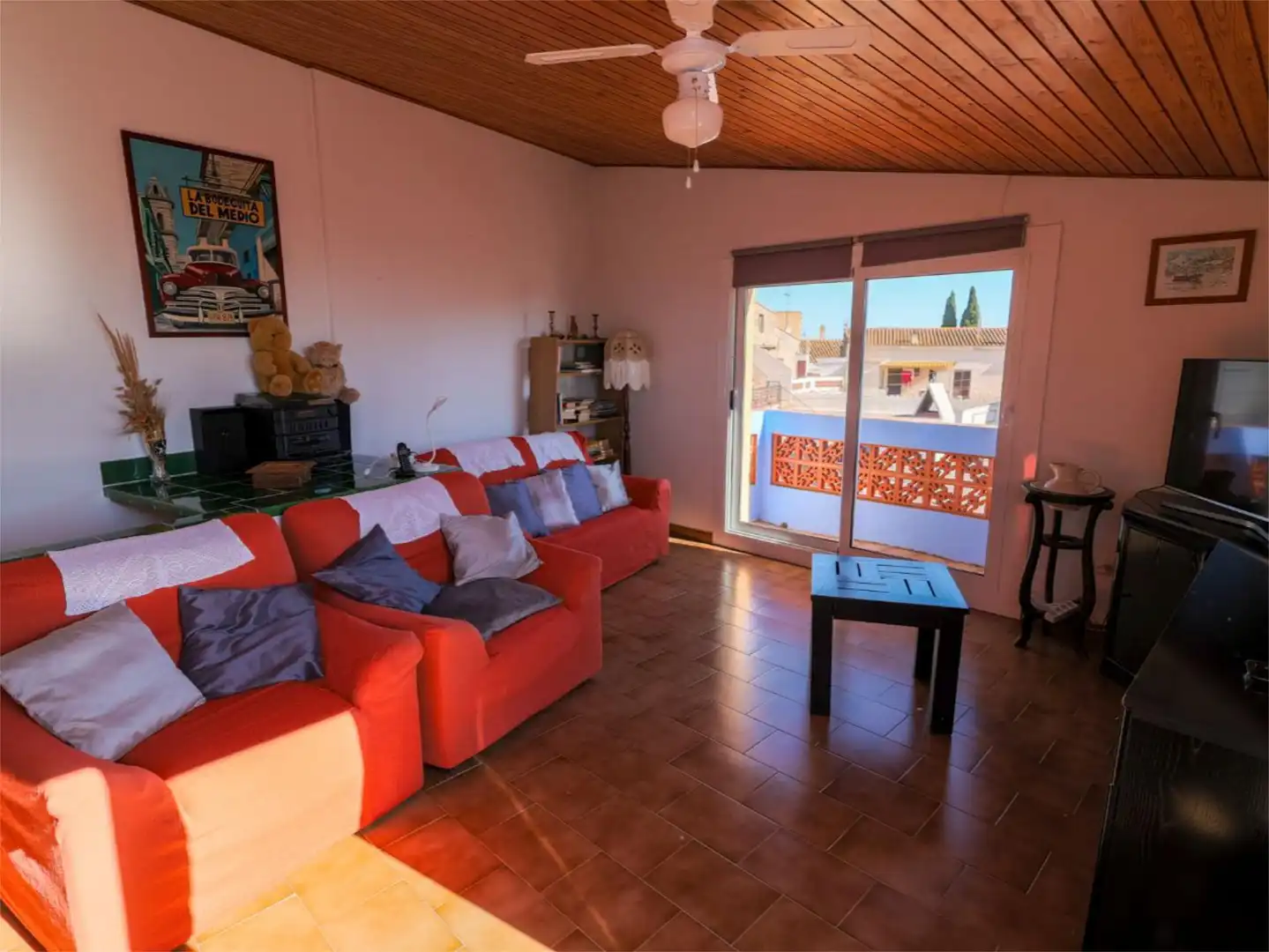 Wohnzimmer von Wohnung zum Verkauf in Albons mit Klimaanlage, Heizung und Terrasse