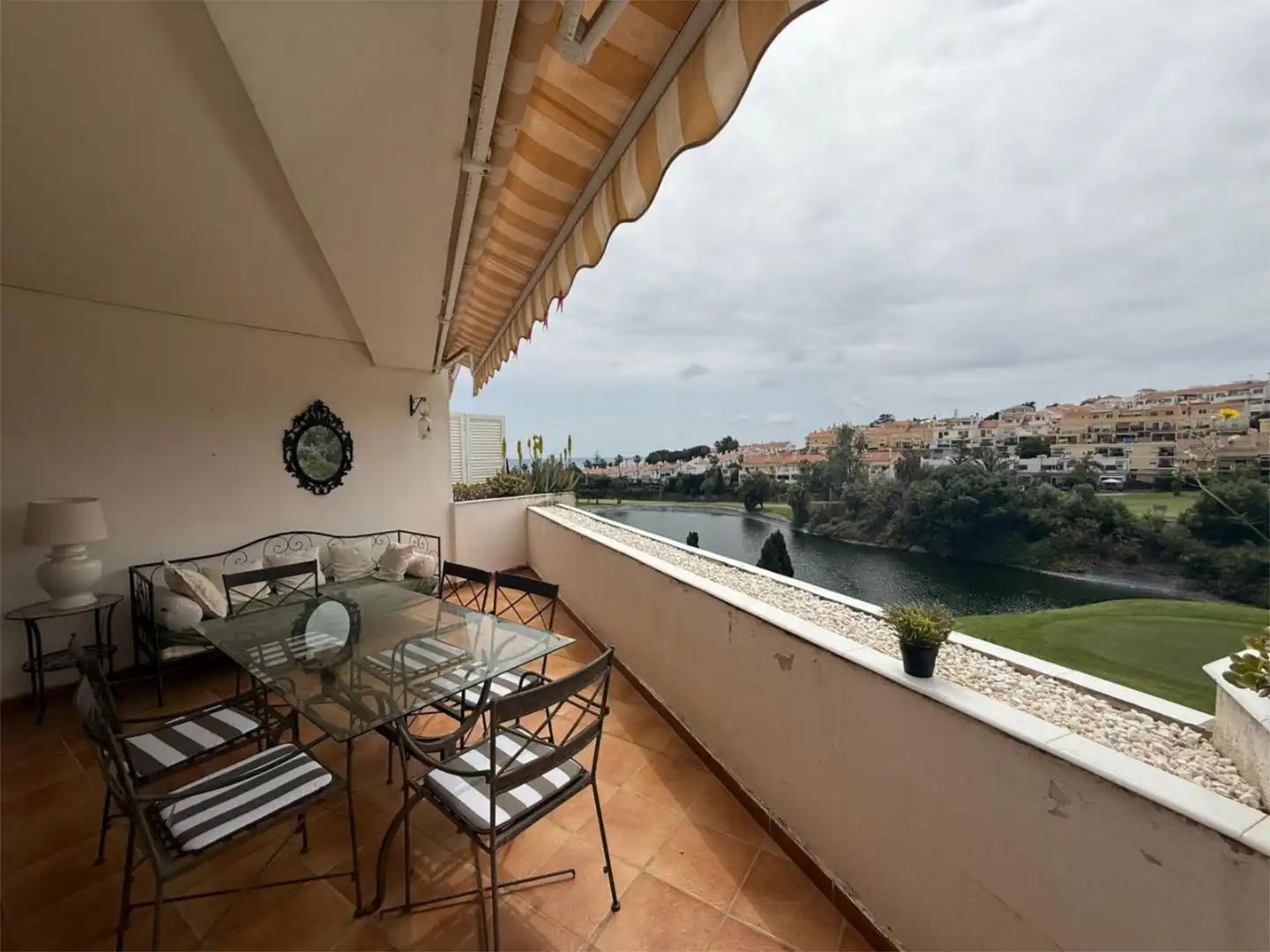 Terrace of Detached homes for sale in Rincón de la Victoria  with Air Conditioner, Private garden and Parquet flooring