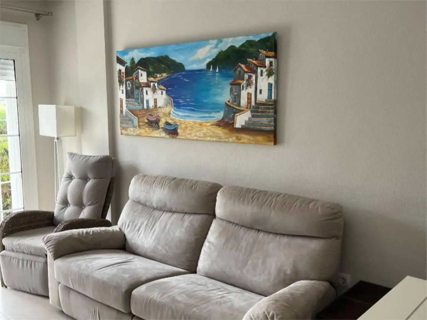 Apartamento en venta en Calle Islas Columbretes, 3, Los Alcázares Sala de estar de Apartamento en venta en Los Alcázares con Aire acondicionado, Terraza y Piscina