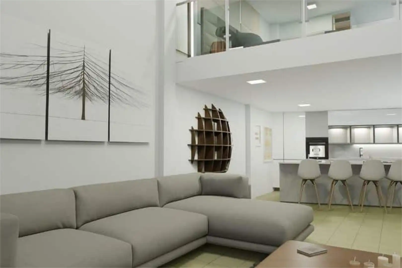 Loft en venta en Vistabella - Villa Benitez - Ballester Sala de estar de Loft en venta en Santa Cruz de Tenerife con Jardín privado y Terraza