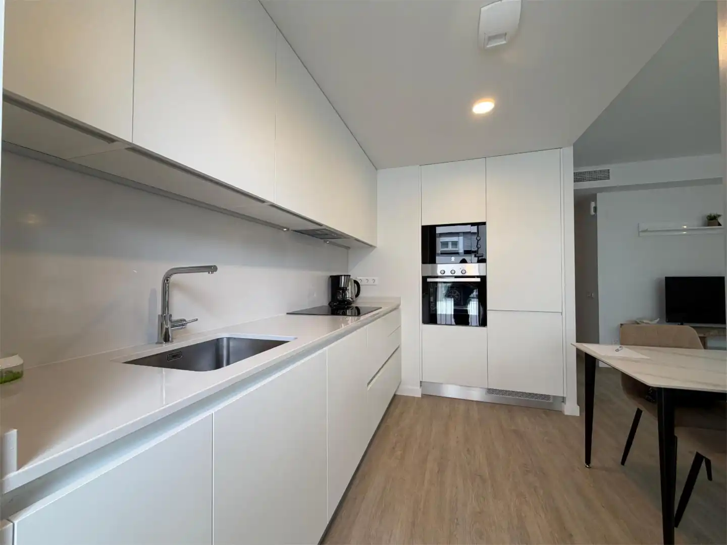 Piso de alquiler en Calle Profesor Ludovico Correa, 1, Benalúa Cocina de Piso de alquiler en Alicante / Alacant con Aire acondicionado, Calefacción y Parquet