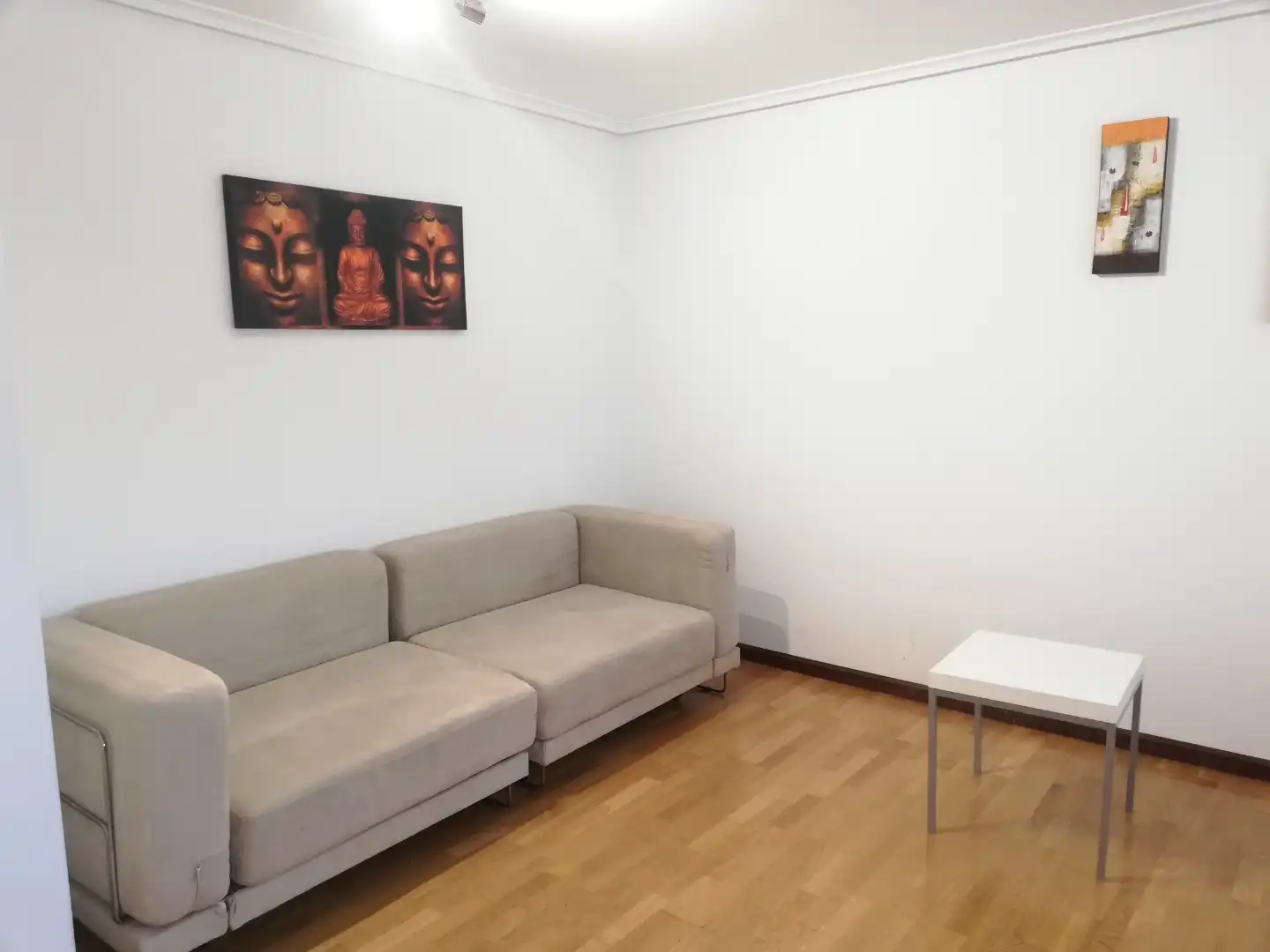 Sala de estar de Piso de alquiler en Zorraquín con Calefacción, Parquet y Terraza