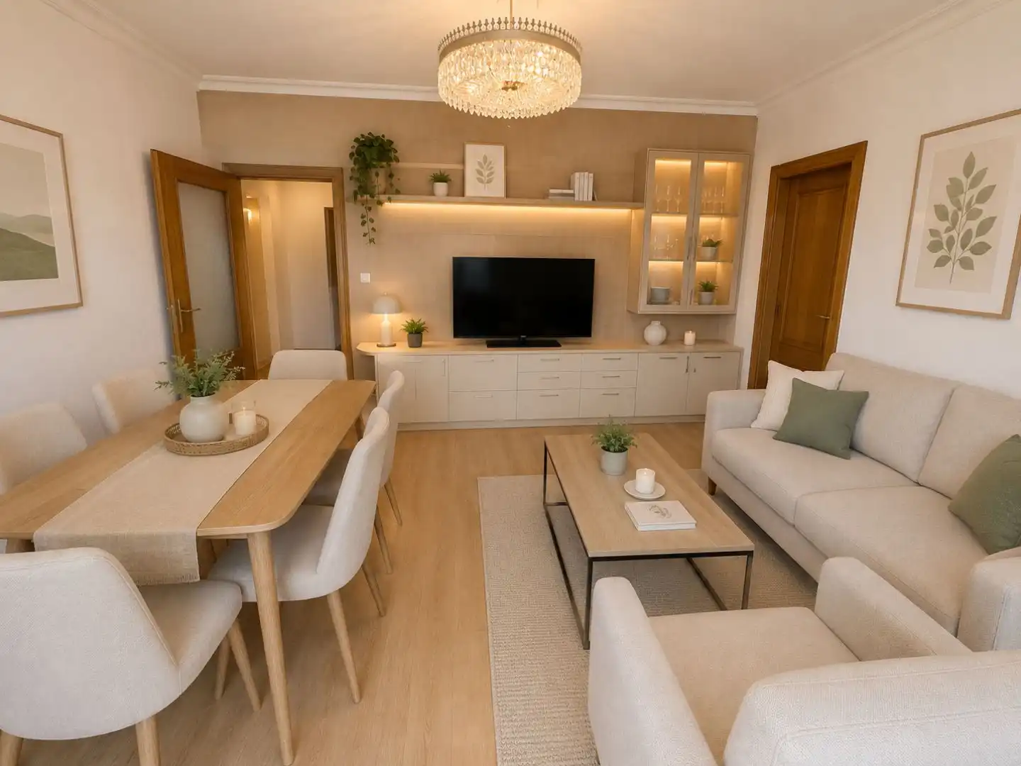 Sala d'estar de Pis en venda en Madrid amb Aire condicionat, Calefacció i Terrassa