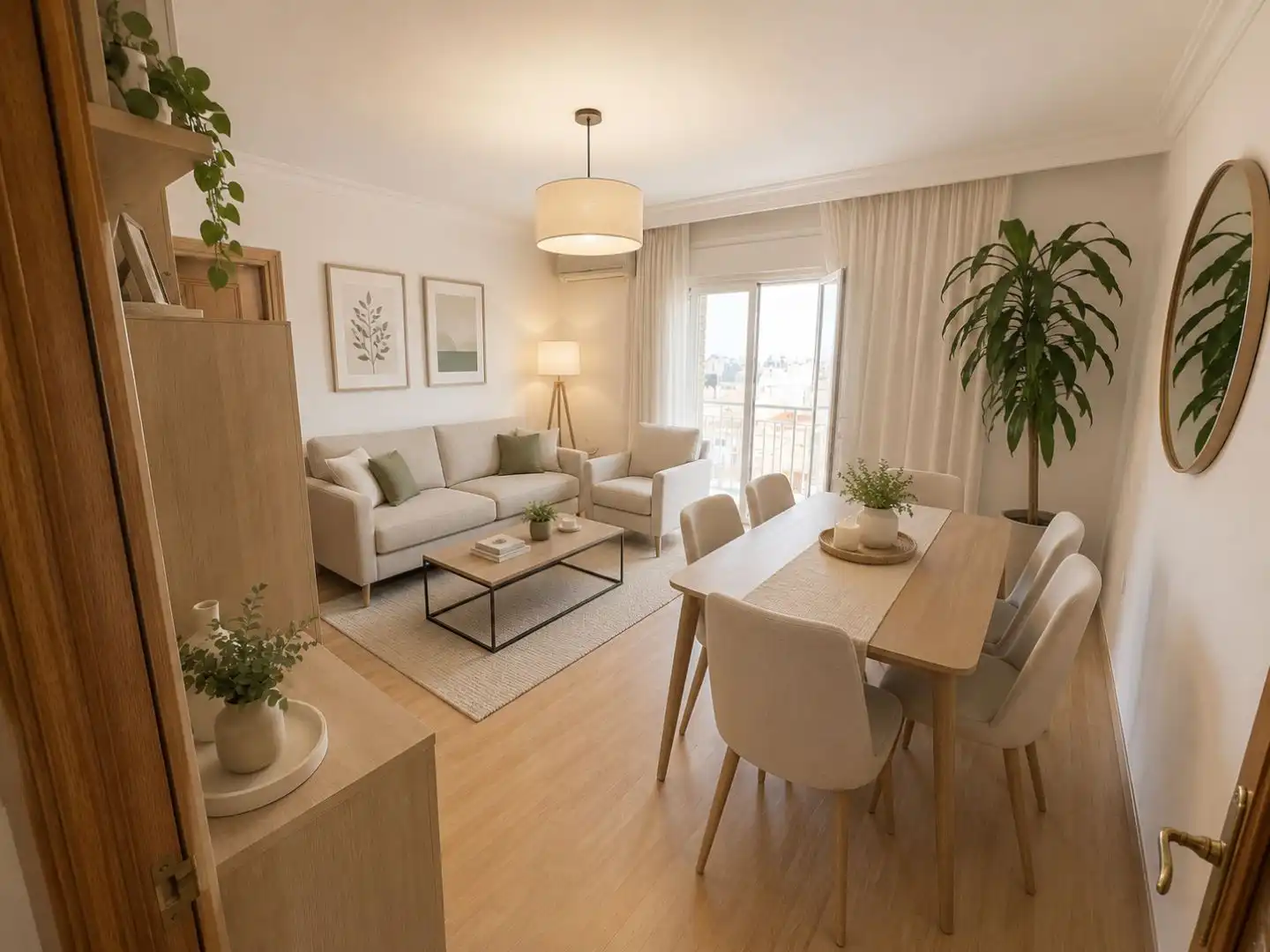 Sala d'estar de Pis en venda en Madrid amb Aire condicionat, Calefacció i Terrassa