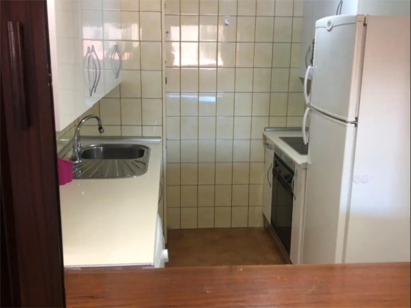 Küche von Wohnung zur Miete in Madrid mit Heizung, Parkett und Terrasse