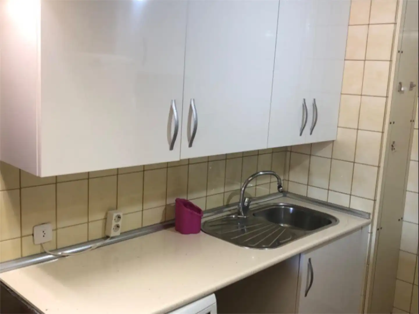 Küche von Wohnung zur Miete in Madrid mit Heizung, Parkett und Terrasse