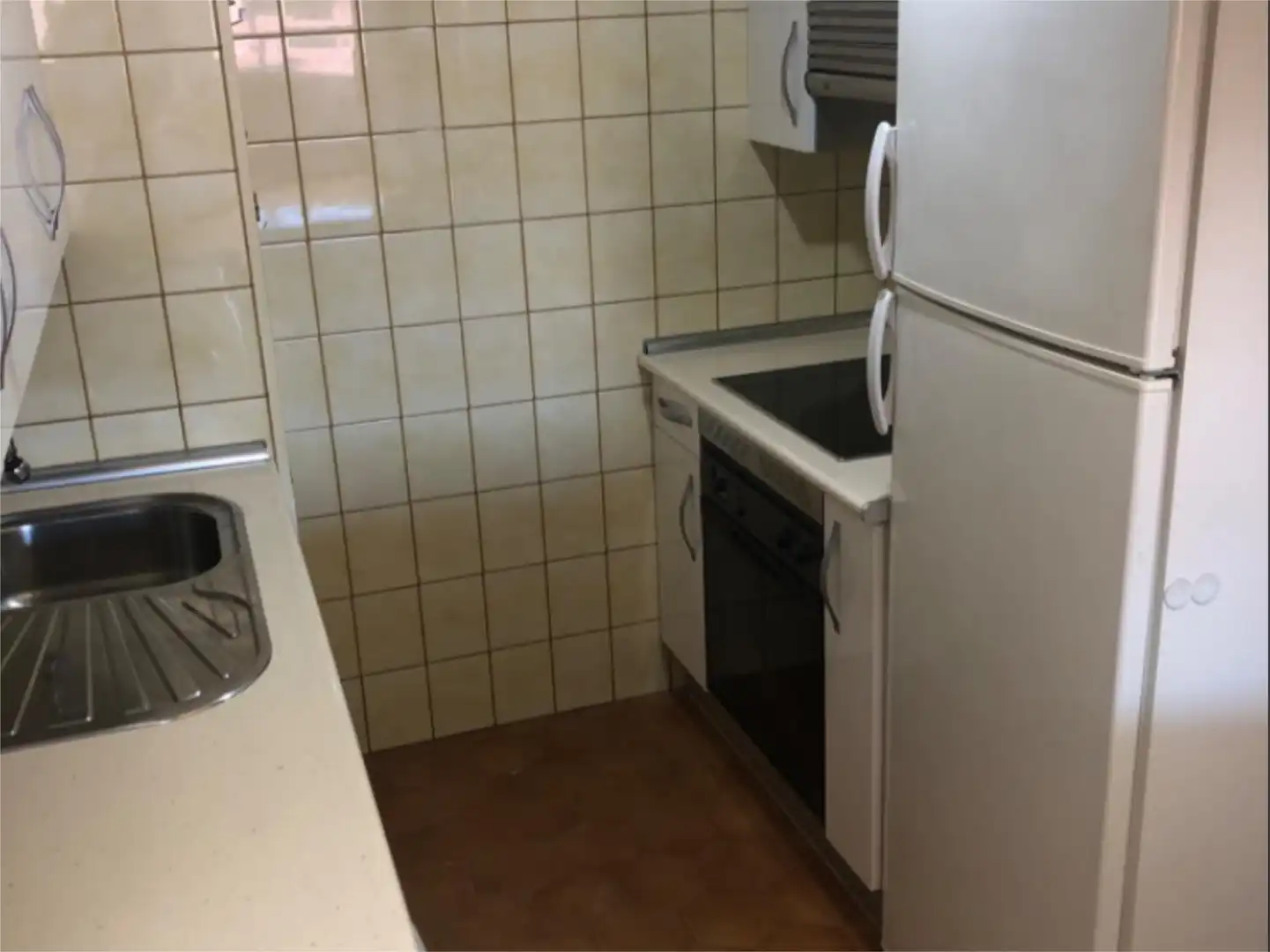 Küche von Wohnung zur Miete in Madrid mit Heizung, Parkett und Terrasse