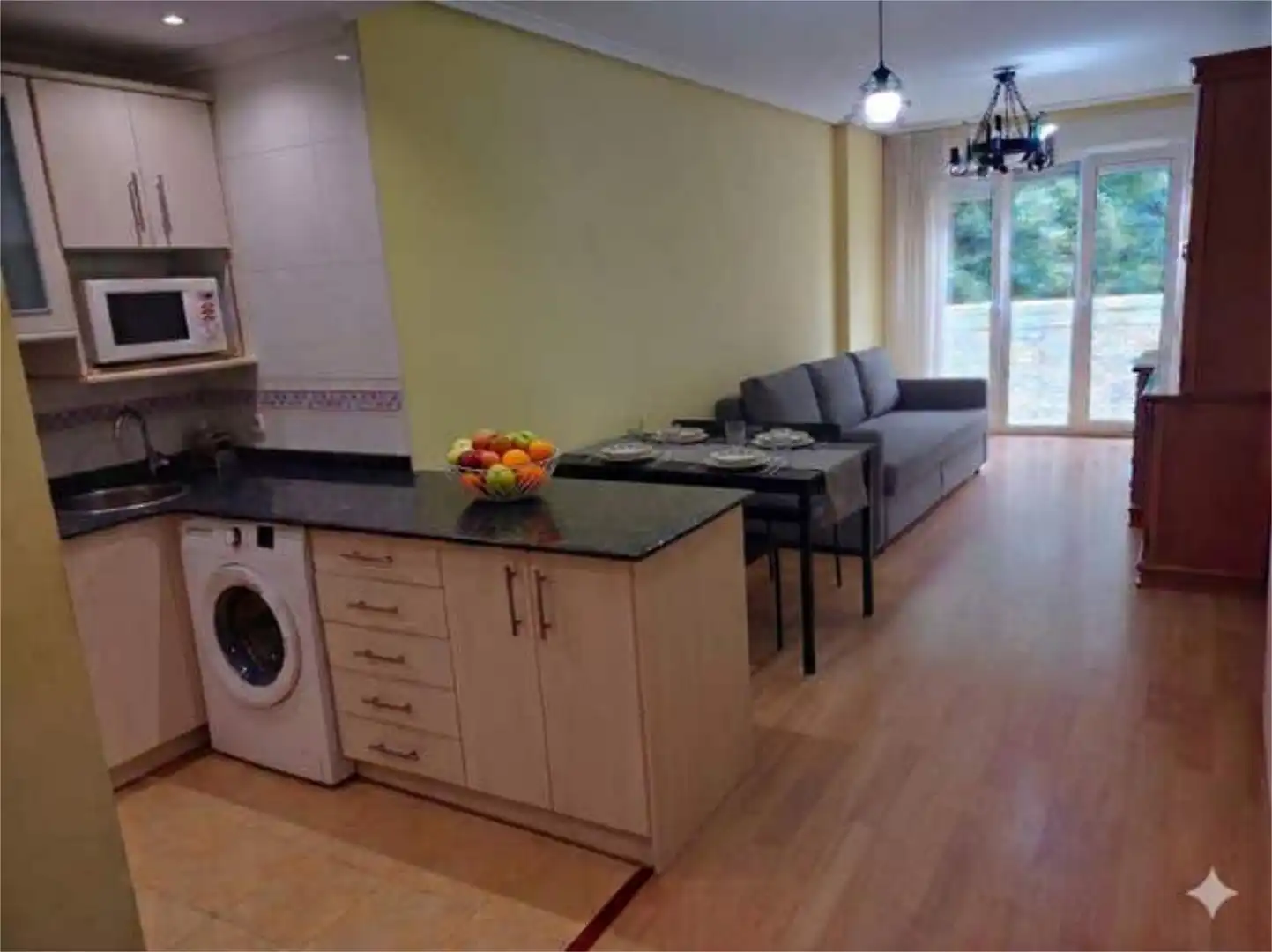 Cocina de Apartamento de alquiler en Val de San Vicente  con Amueblado