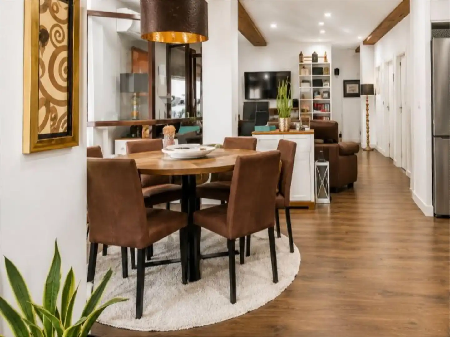 Dining room of Flat for sale in Xàtiva  with Air Conditioner