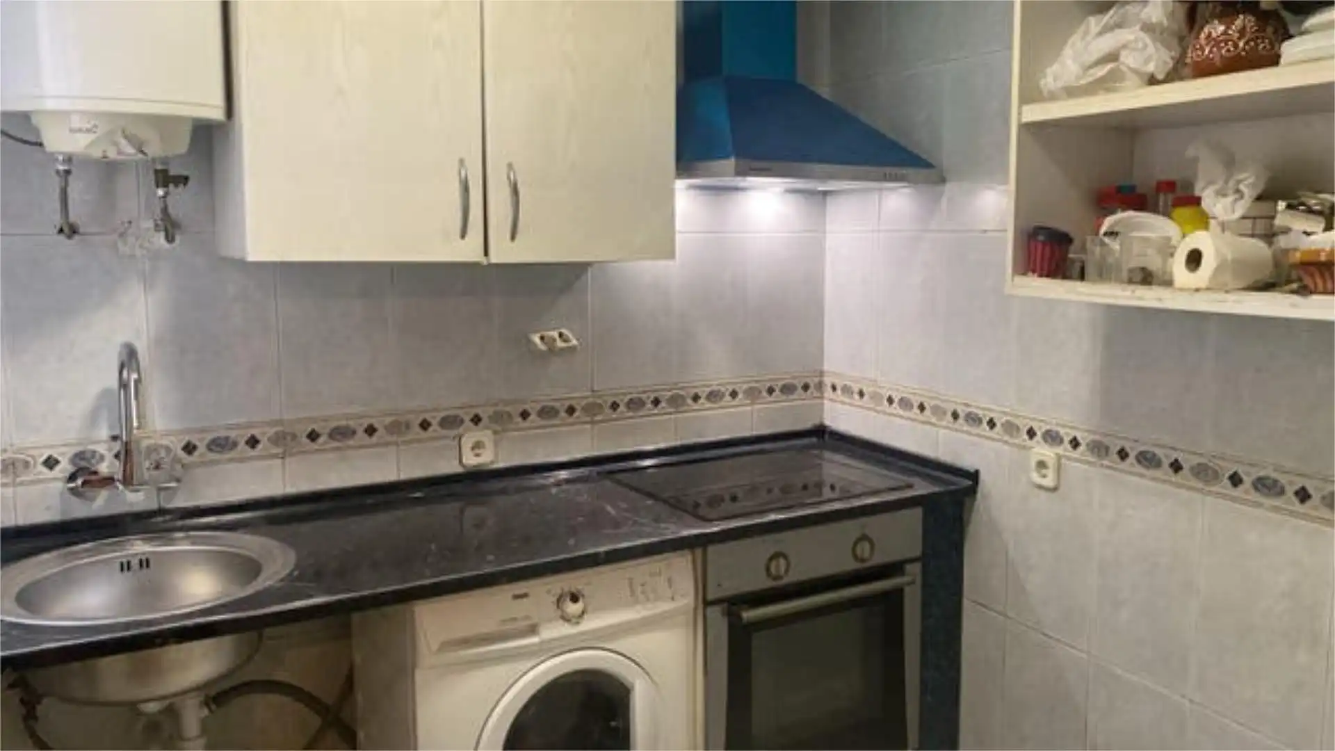 Kitchen of Flat for rent in Cantimpalos  with Heating, Furnished and Pets allowed