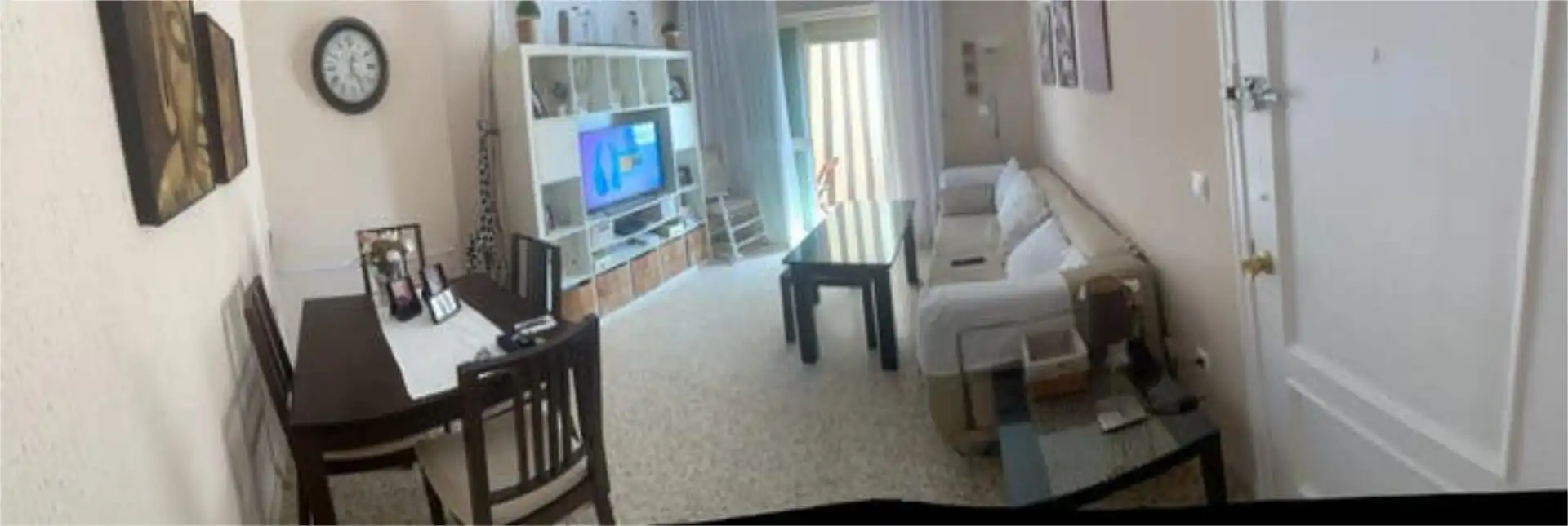 Flat for rent in Santuario Living room of Flat for rent in Chipiona with Terrace, Storage room and Furnished