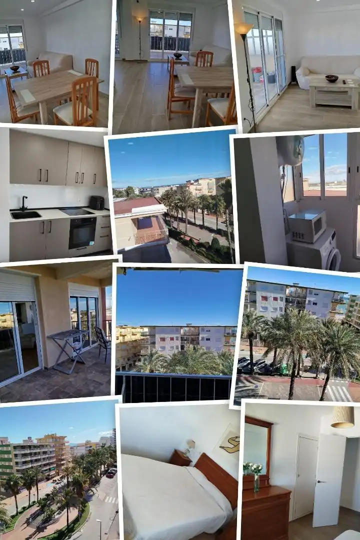 Vista exterior de Apartamento en venta en Tavernes de la Valldigna con Terraza, Trastero y Amueblado