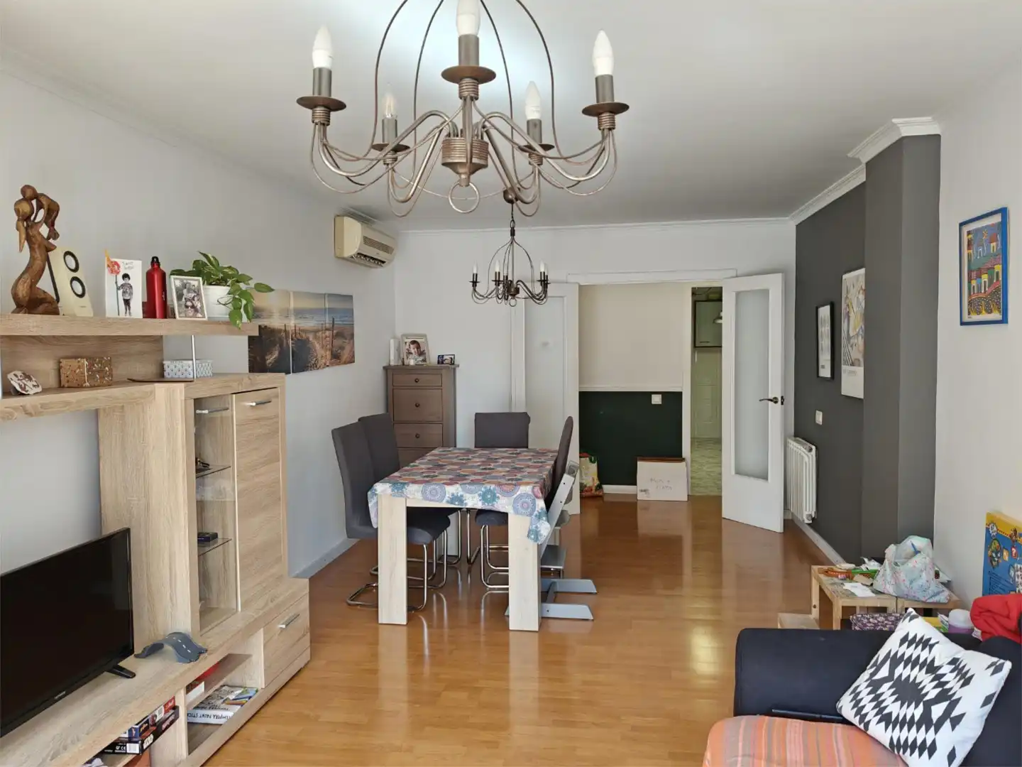 Dining room of Flat for sale in  Tarragona Capital  with Air Conditioner and Balcony