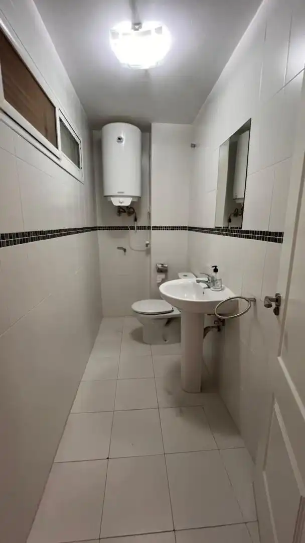Bany de Dúplex de lloguer en Calpe / Calp amb Aire condicionat, Terrassa i Piscina