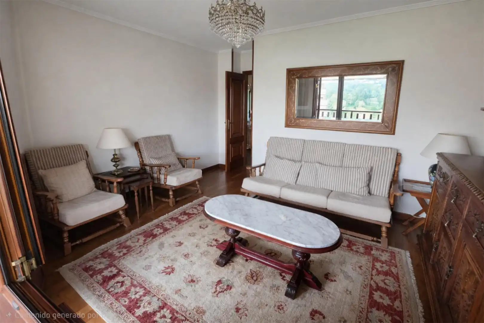 Piso en venta en Avenida de Pedro Masaveu, 29, Auditorio - Seminario - Parque de Invierno Sala de estar de Piso en venta en Oviedo con Terraza y Balcón