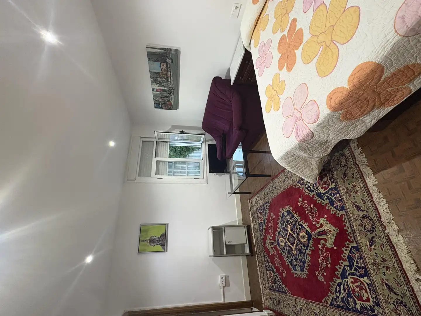 Schlafzimmer von Wohnungen zur Miete in Ourense Capital  mit Heizung, Terrasse und Möbliert