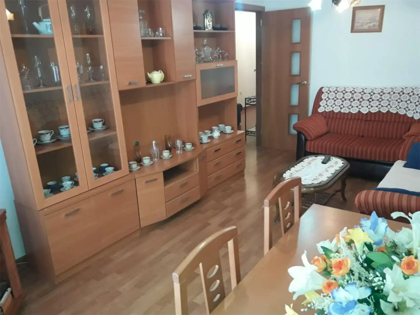 Sala d'estar de Pis de lloguer en Vélez-Málaga amb Parquet, Moblat i Videoporter