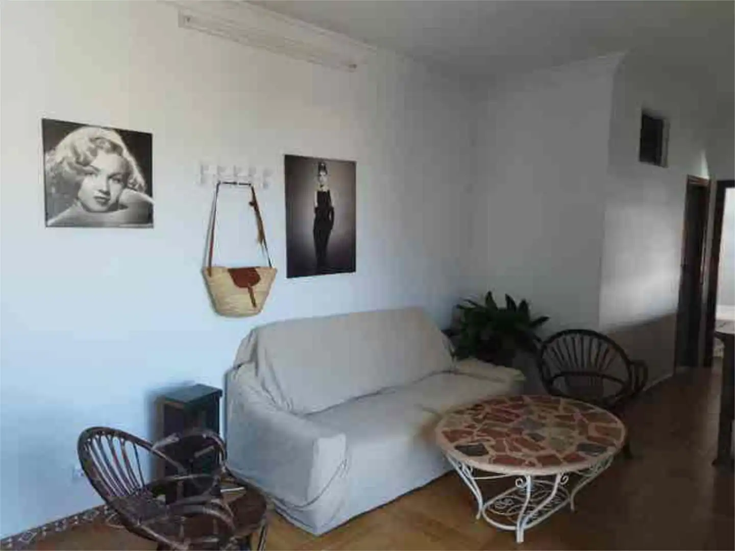Sala d'estar de Apartament de lloguer en Mazagón