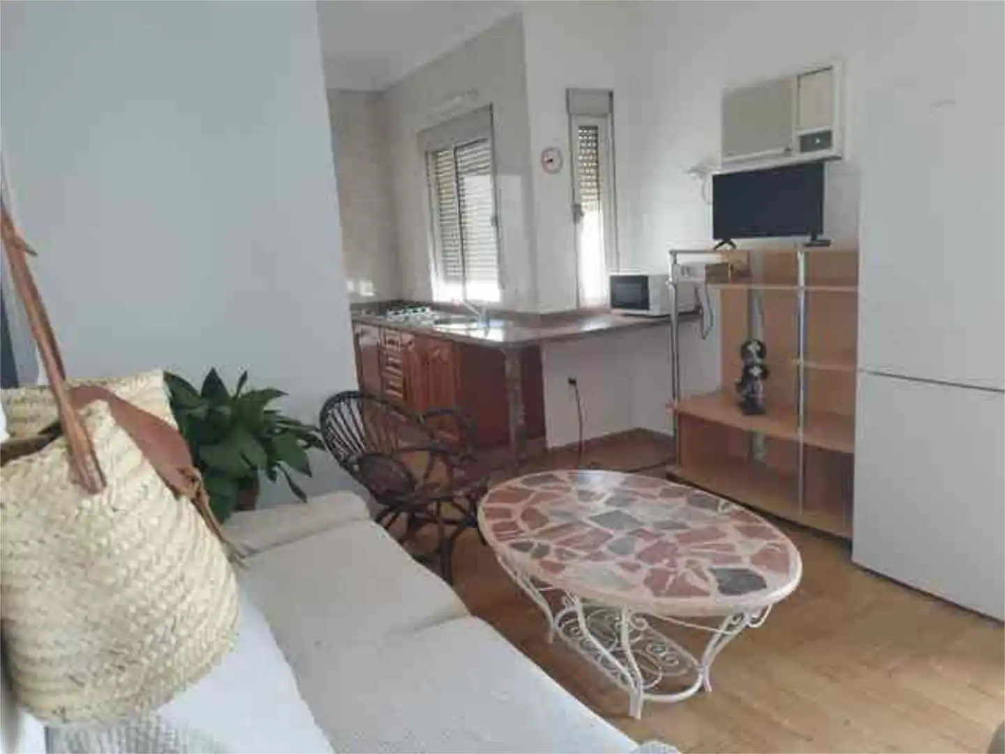 Sala de estar de Apartamento de alquiler en Mazagón