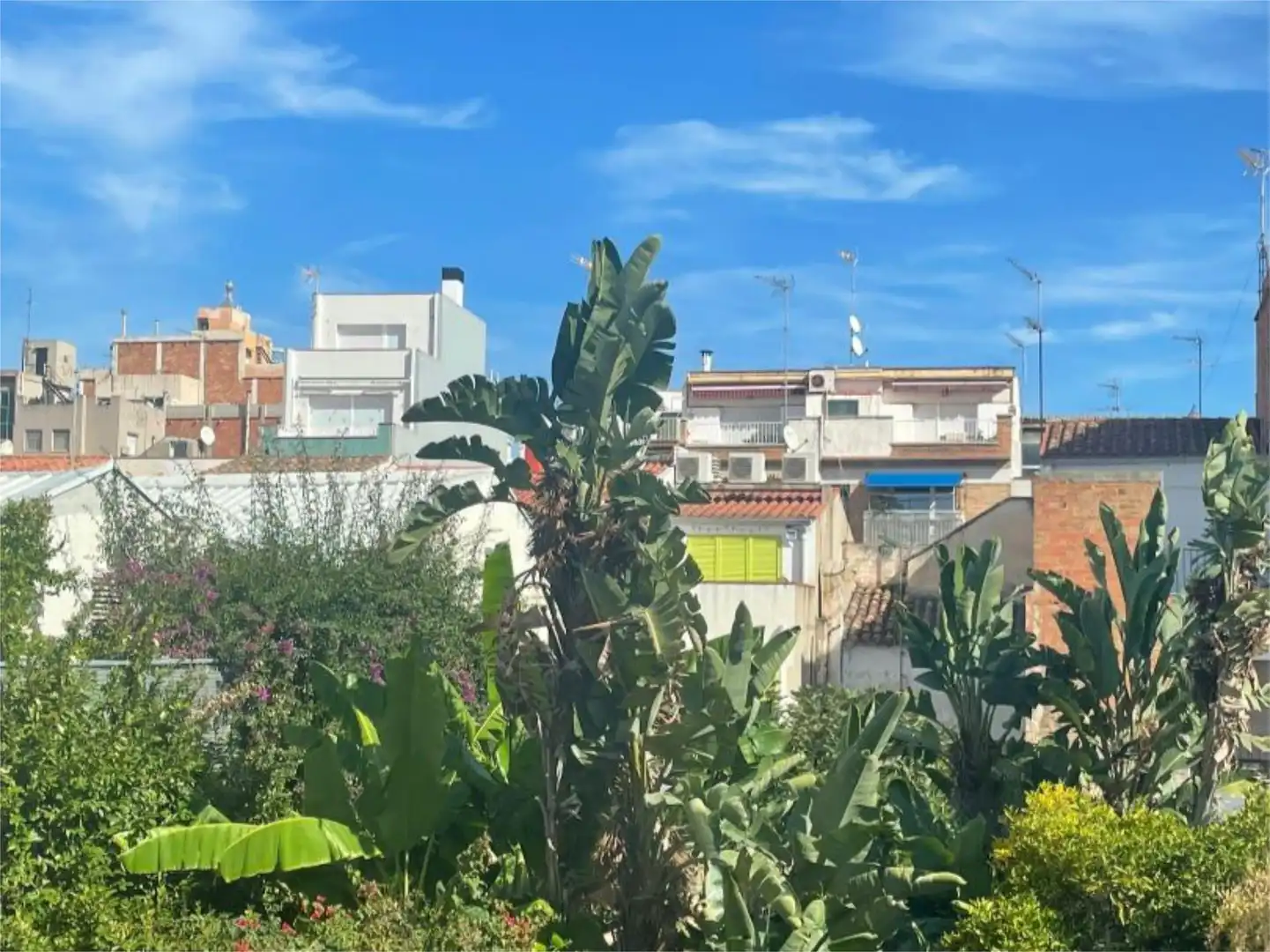 Casa adosada en venda a Centre Vista exterior de Casa adosada en venda en Badalona amb Calefacció, Jardí privat i Parquet