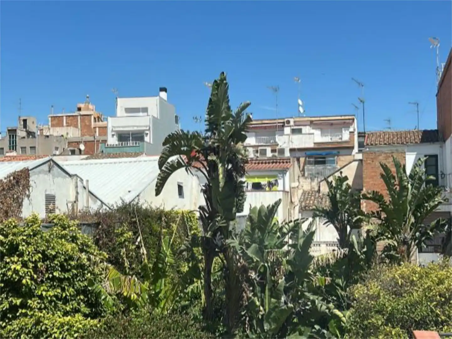Casa adosada en venda a Centre Vista exterior de Casa adosada en venda en Badalona amb Calefacció, Jardí privat i Parquet