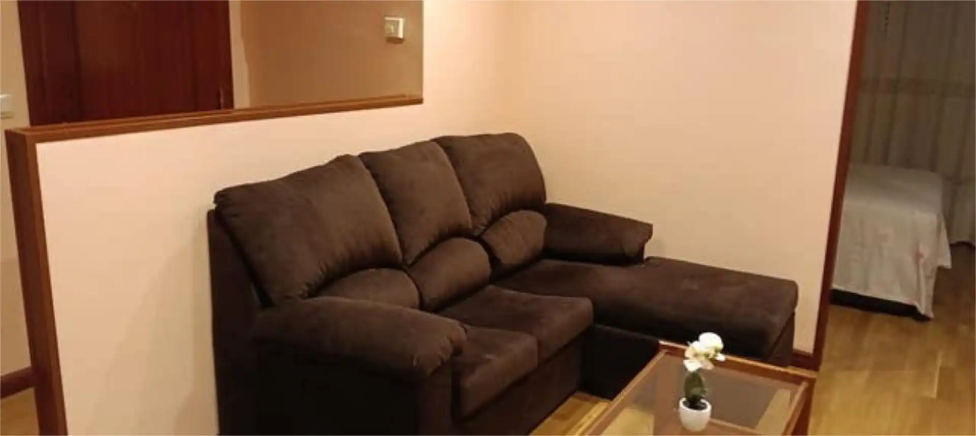 Sala d'estar de Apartament de lloguer en Vigo  amb Calefacció, Terrassa i Traster