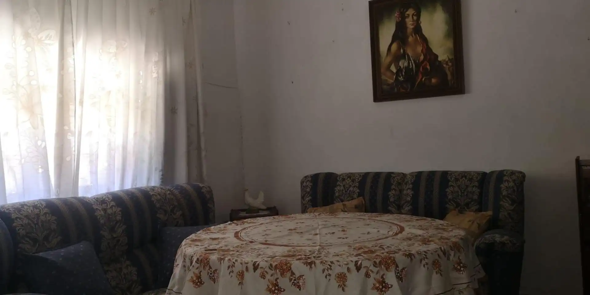 Sala de estar de Piso en venta en San Martín de Pusa con Calefacción, Trastero y Amueblado