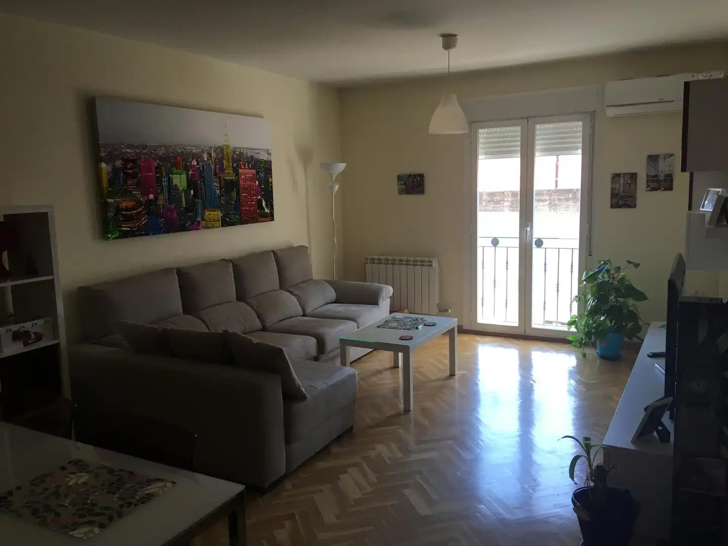 Sala de estar de Piso de alquiler en Talavera de la Reina con Aire acondicionado, Calefacción y Parquet