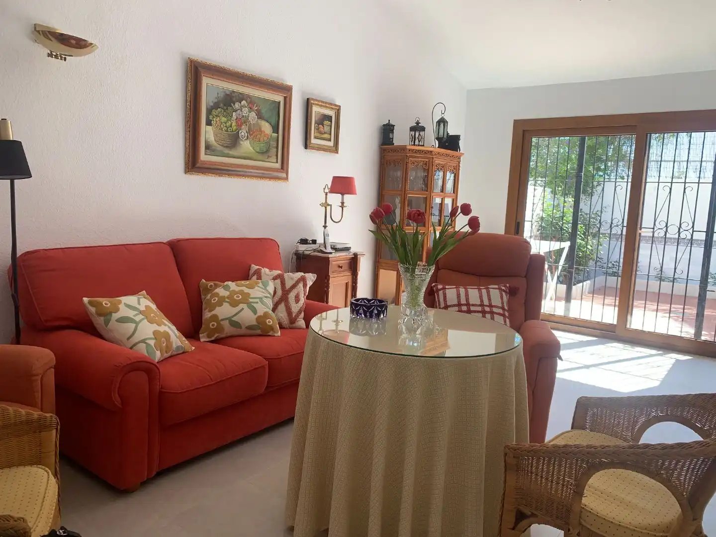 Living room of Duplexes for sale in  Almería Capital  with Air Conditioner and Balcony