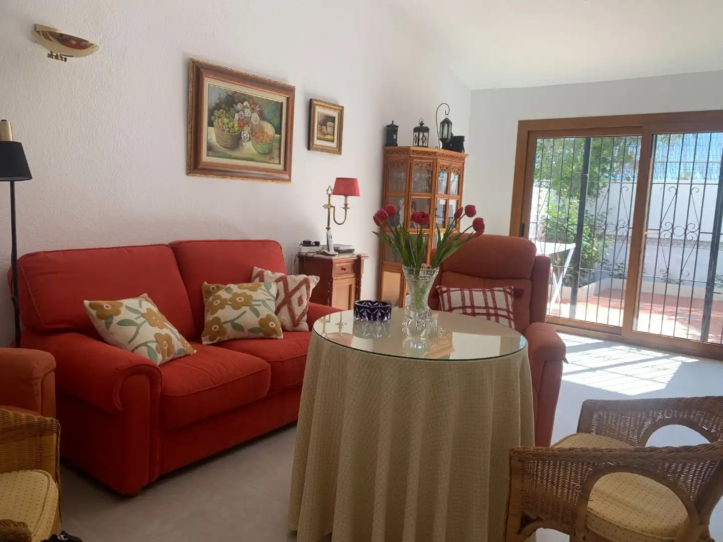 Living room of Duplexes for sale in  Almería Capital  with Air Conditioner and Balcony