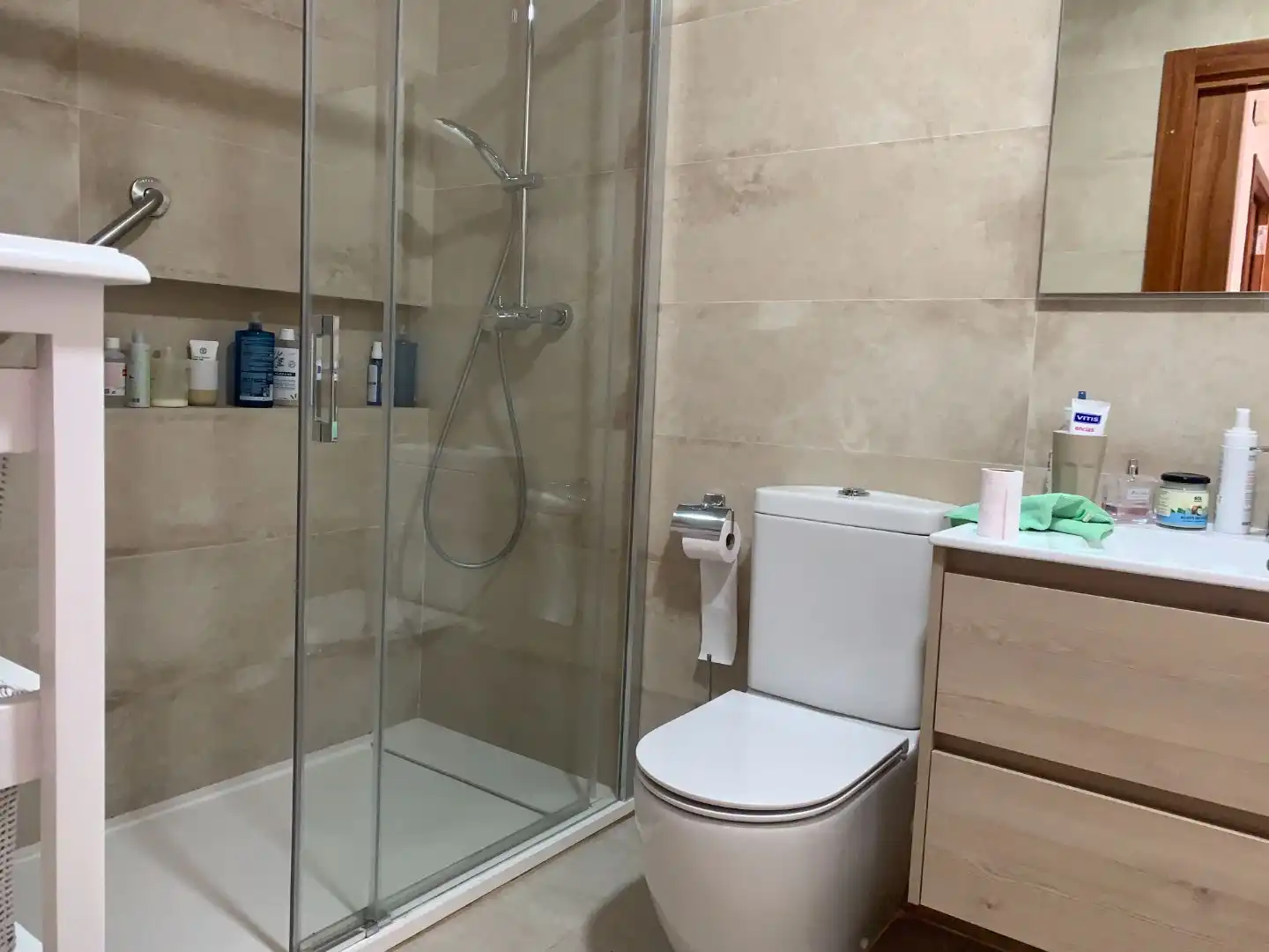 Bathroom of Duplexes for sale in  Almería Capital  with Air Conditioner and Balcony