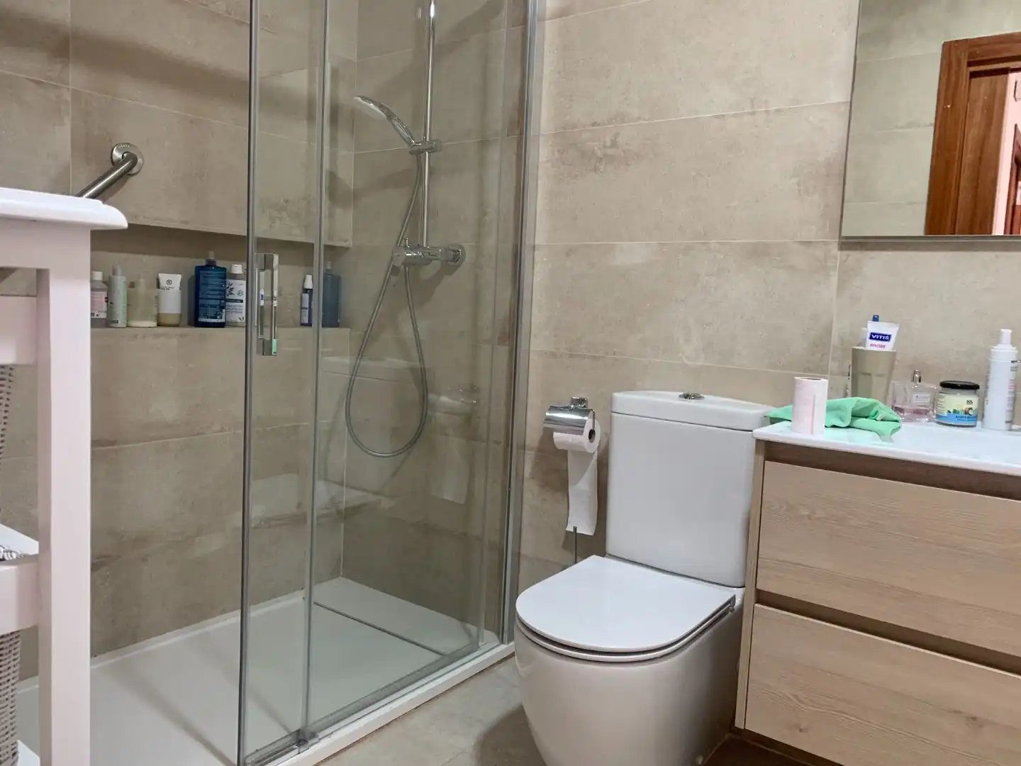 Bathroom of Duplexes for sale in  Almería Capital  with Air Conditioner and Balcony