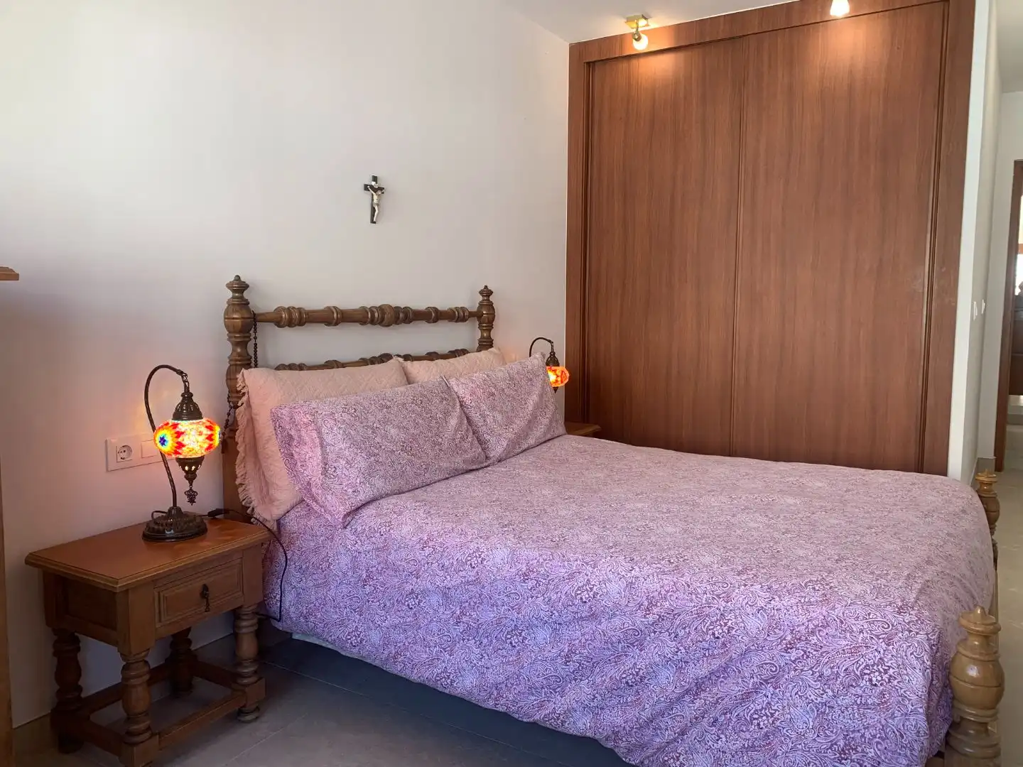 Bedroom of Duplexes for sale in  Almería Capital  with Air Conditioner and Balcony