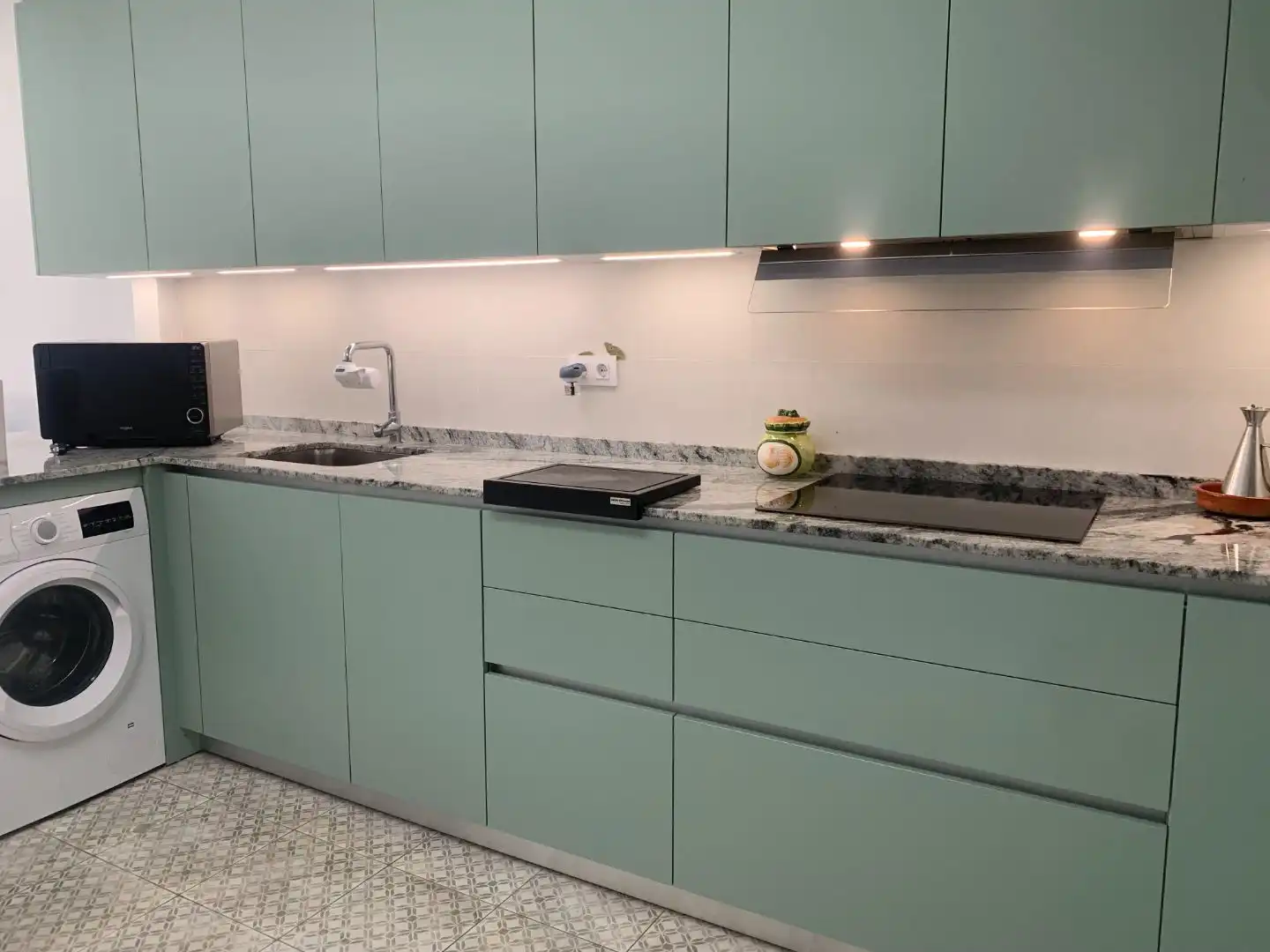 Kitchen of Duplexes for sale in  Almería Capital  with Air Conditioner and Balcony