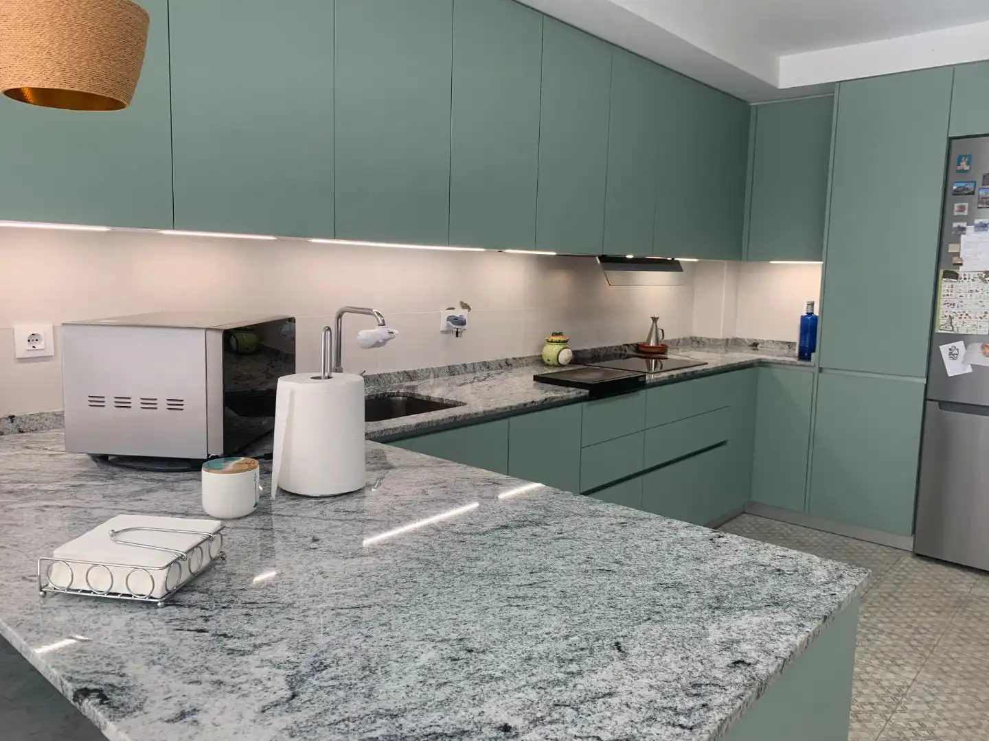 Kitchen of Duplexes for sale in  Almería Capital  with Air Conditioner and Balcony