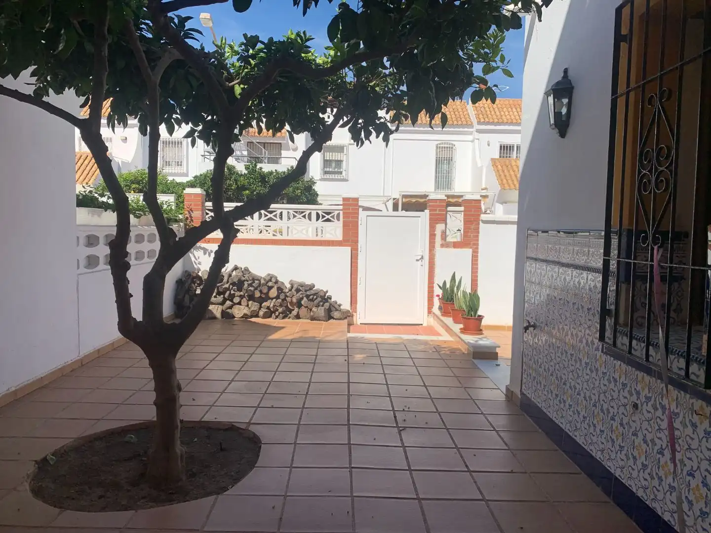 Garden of Duplexes for sale in  Almería Capital  with Air Conditioner and Balcony