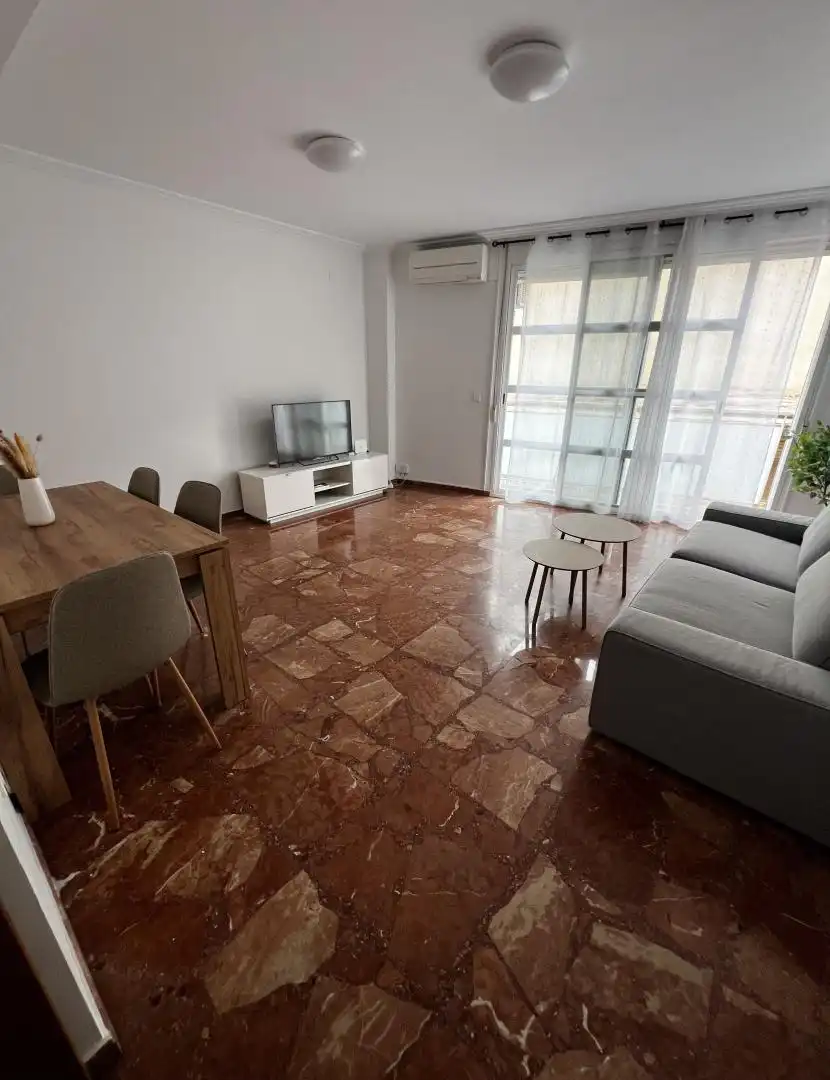 Sala de estar de Piso de alquiler en Torrent con Aire acondicionado, Jardín privado y Terraza