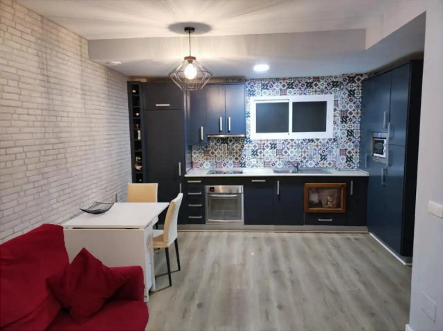 Kitchen of Apartments for rent in Algeciras  with Heating, Terrace and Swimming Pool