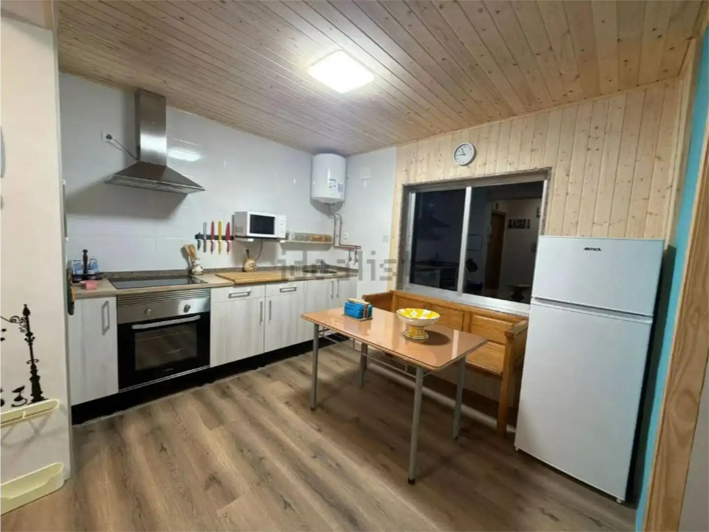 Küche von Wohnung zur Miete in Degaña mit Heizung, Parkett und Möbliert