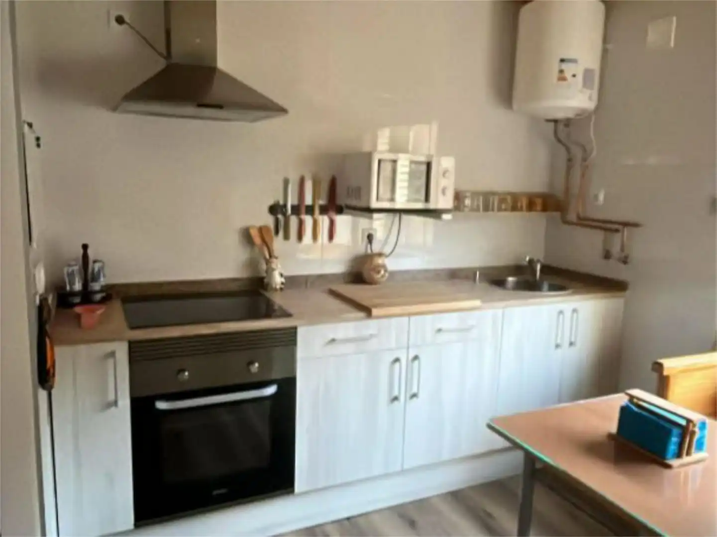 Kitchen of Flat for rent in Degaña  with Heating, Parquet flooring and Furnished