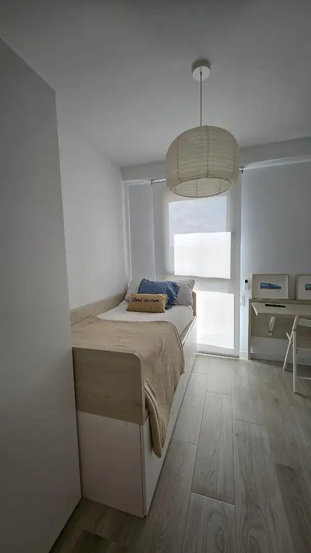 Pis en venda a Carrer Margalló, 3, Roques Daurades - L'Estany Dormitori de Pis en venda en L'Ametlla de Mar amb Aire condicionat, Calefacció i Terrassa