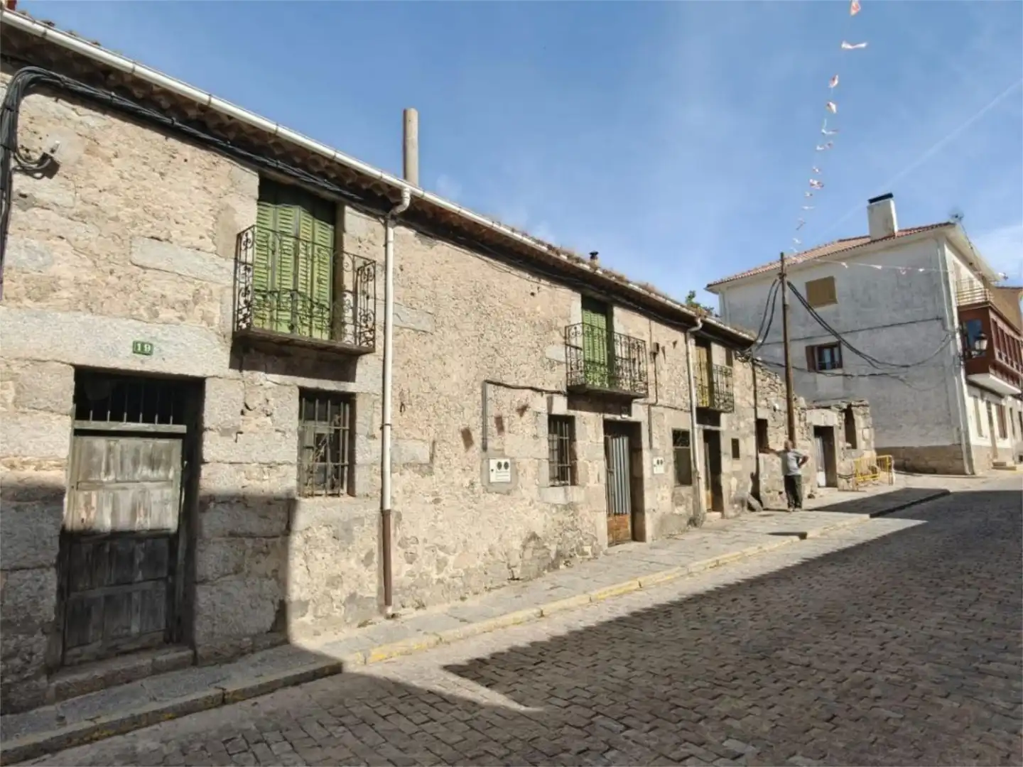 Vista exterior de Piso en venta en Peguerinos con Balcón