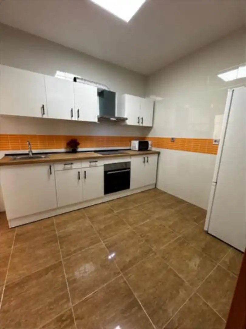 Flat for rent in Carretera Mojonera – Cortijos de Marín Kitchen of Flat for rent in Roquetas de Mar with Heating, Terrace and Furnished