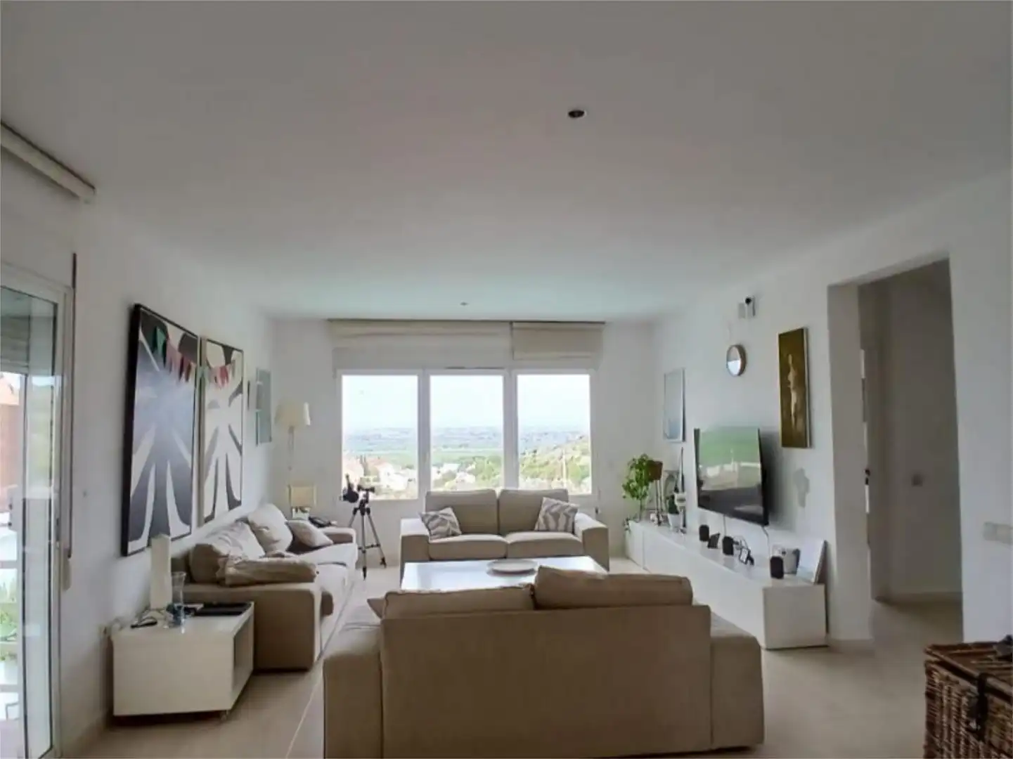 Sala de estar de Piso en venta en Chiva con Calefacción, Jardín privado y Terraza