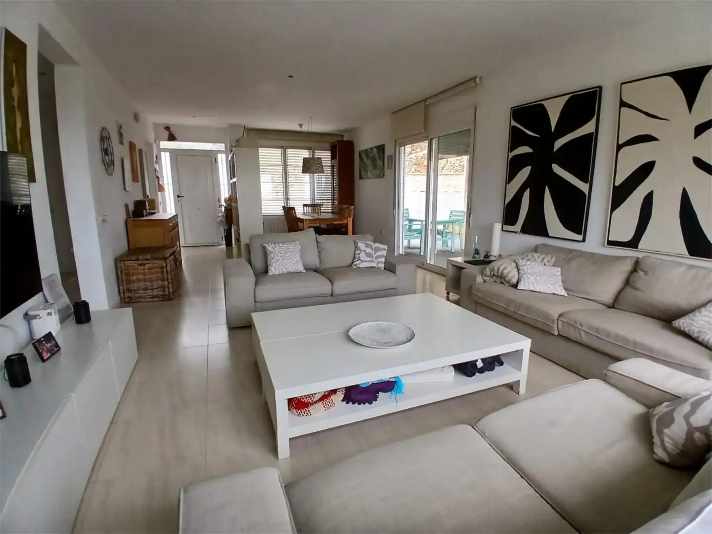 Sala de estar de Piso en venta en Chiva con Calefacción, Jardín privado y Terraza