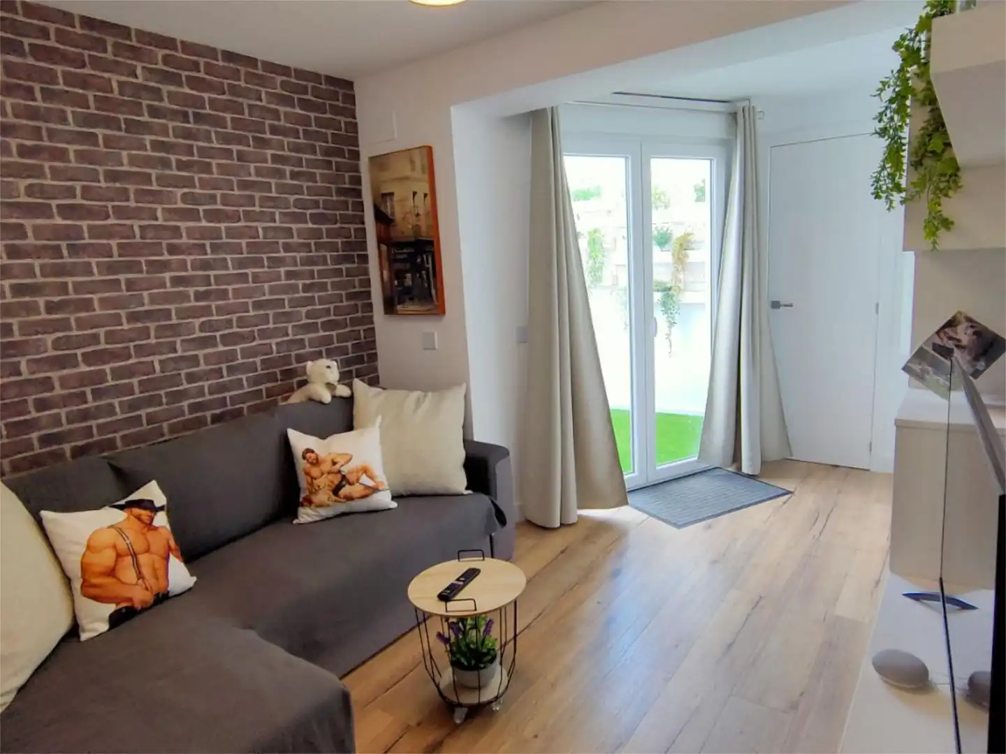 Sala de estar de Casa adosada en venta en Arganda del Rey