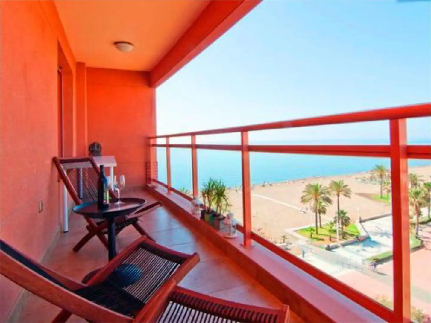 Terraza de Piso de alquiler en Málaga Capital con Aire acondicionado, Terraza y Balcón