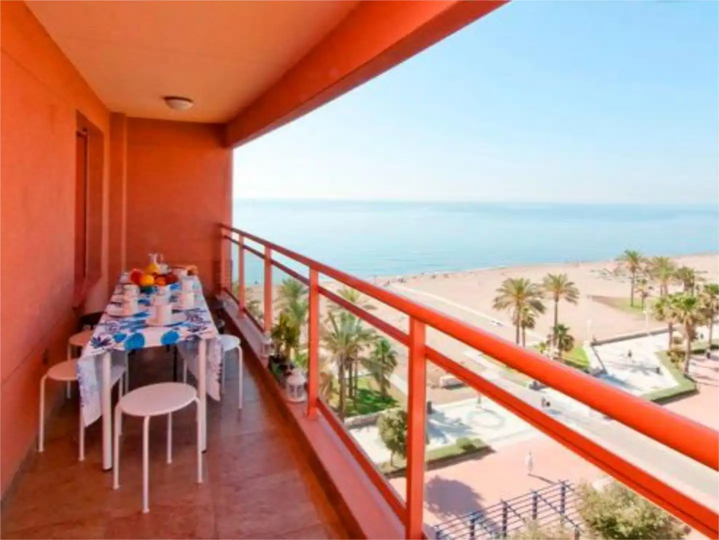 Piso de alquiler en Calle Pacífico, 31, Paseo Marítimo Oeste - Pacífico Terraza de Piso de alquiler en Málaga Capital con Aire acondicionado, Terraza y Balcón