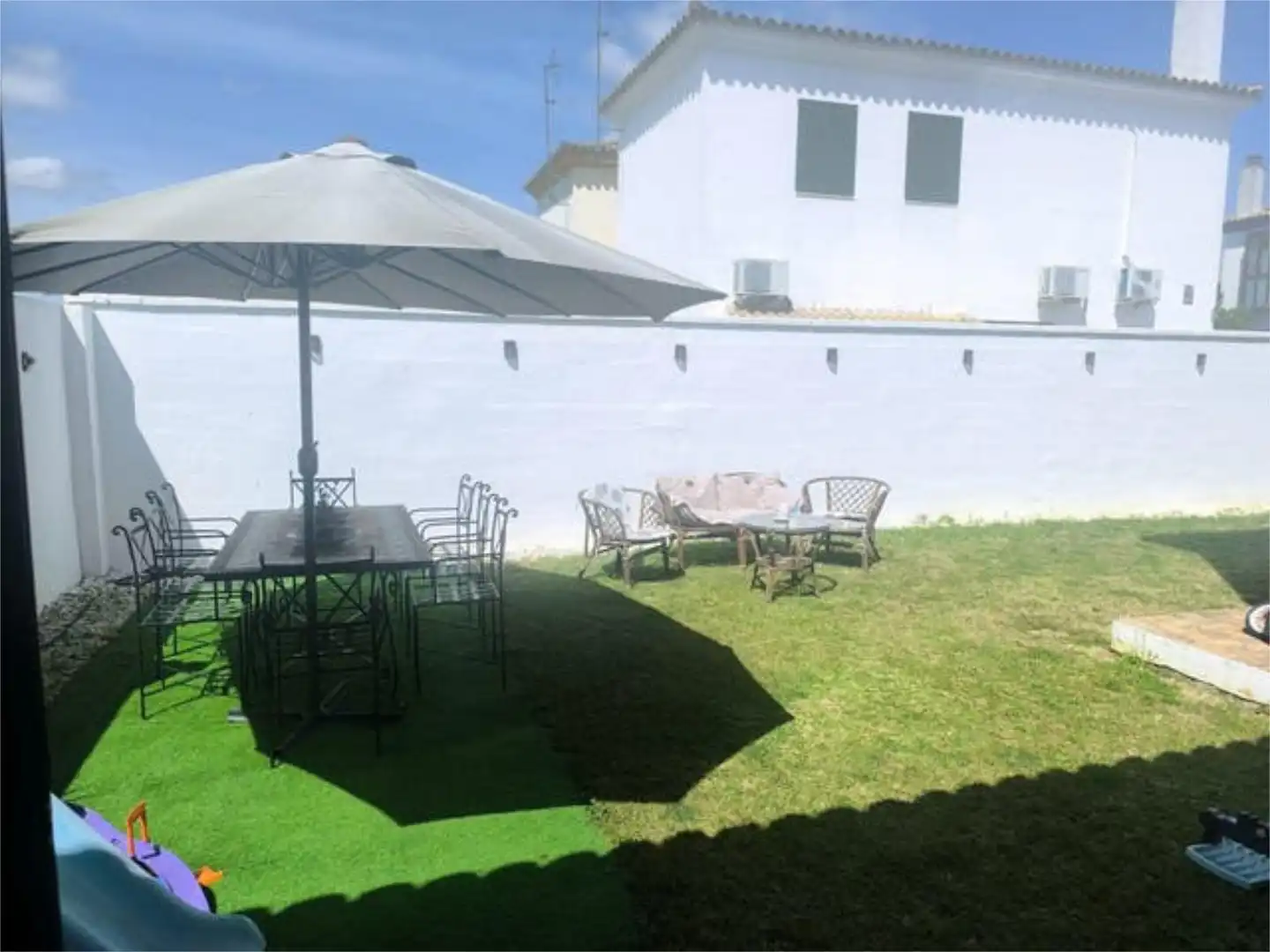 Terraza de Casa o chalet de alquiler en Mairena del Aljarafe con Calefacción, Jardín privado y Terraza